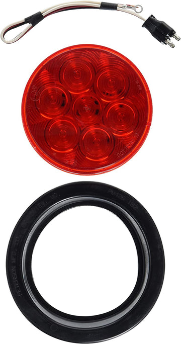 Peterson Manufacturing V826KR-7 LED Groom Mount (S/T/T, Round, 7 Diode, Pl3 Housing Kit (4")
