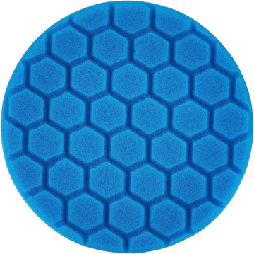 Chemical Guys BUFX_105_HEX5 Hex-Logic Polishing/Finishing Pad, Blue (5.5" Pad Fits 5" Backing Plate) 5.5" Polishing/Finishing