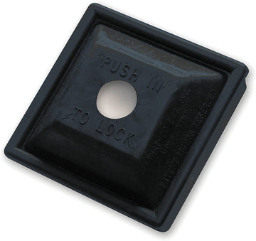 Wirthco Egineering Inc. 30000-7 WirthCo Locking Bumper Plug - 4", Black