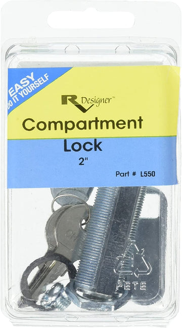 RV Designer Collection L550 2" Keyed Compartment Lock