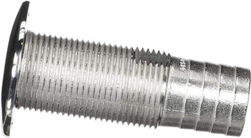 Attwood Stainless Steel Barbed Standard Length Straight Thru-Hull One Size