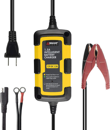 Wagan Tech 7402 1.5-Amp Intelligent Battery Charger