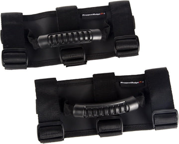 Rugged Ridge 13505.04 Ultimate Black Grab Handle for CJ Jeep and Wrangler 1955-2010 - Pair