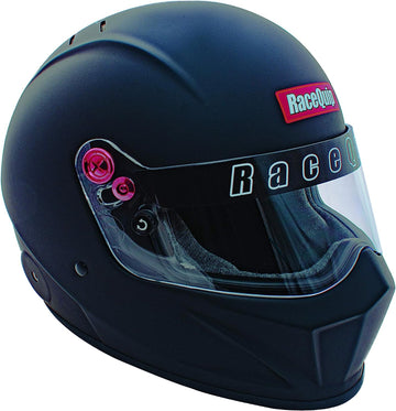 RaceQuip Full Face Helmet VESTA20 Series Snell SA2020 Rated Flat Black X-Large 286996