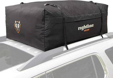 Rightline Gear Range 3 Car Top Carrier, 18 cu ft, Weatherproof +, Attaches with or Without Roof Rack 18 cu ft - w/ or w/o roof rack