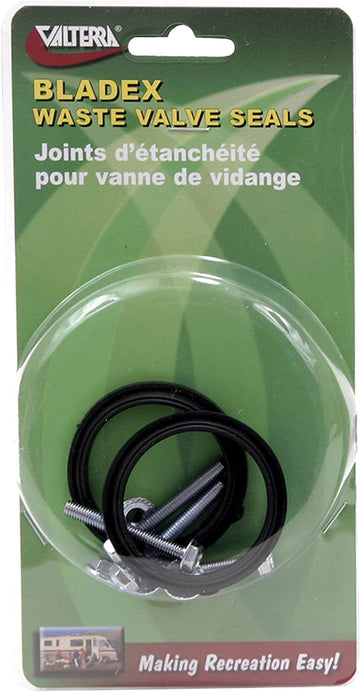 Valterra T1001-9VP Bladex 1-1/2" Valve Seal with Hardware, (Set of 2) 1-1/2 Inch