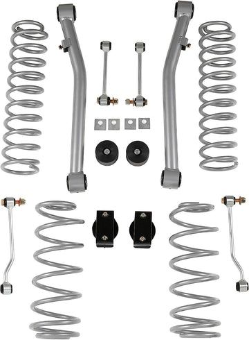 Rubicon Express JL7100 Super-Flex Suspension Lift Kit 2.5 in. Lift Incl. Front Control Arms Super-Flex Suspension Lift Kit