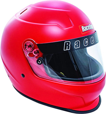 RaceQuip Full Face Helmet PRO20 Series Snell SA2020 Rated Corsa Red X-Large 276916 X-Large Corsa Red