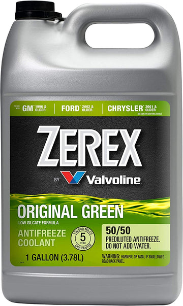 Zerex ZXRU1 Original Green Antifreeze/Coolant - Gallon 1 Gallon (128 Ounces)