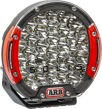 ARB Intensity Solis SJB36S 36 LEDs Driving Light, Flood Beam with RED and Black INTERCHANGABLE BEZELS 9 INCHES, Individual
