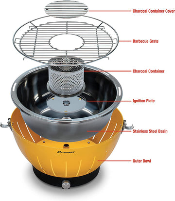 Lippert 2021106514 Odyssey Portable Grill - Amber