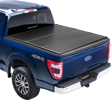 UnderCover Triad Hard Folding Truck Bed Tonneau Cover | TR26029 | Fits 2004 - 2022 Ford F-150 5' 7" Bed (67.1")