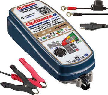 Optimate 6 Select - 12V 6A, TM-371, 9-Step Gold Series Battery Saving Charger & maintainer