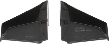 Attwood 9401-7 Hydro-Stabilizer, Reduces Drag, Molded Plastic Wings, Stainless Steel Hardware, for Outboards Under 50 HP