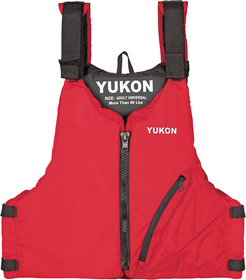 AIRHEAD Base Paddle Vest Adult Oversized Deep Red