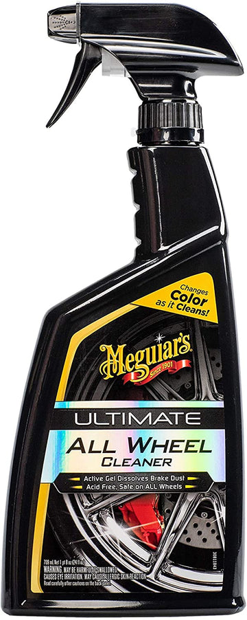 Meguiar’s G180124 Ultimate All Wheel Cleaner, 24 oz 24 oz.