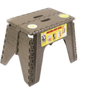 B & R Plastics 103-6CF EZ Foldz 12" Step Stool