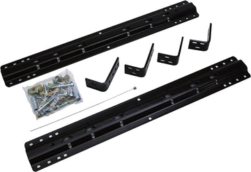 Reese Towpower 30035 20K Fifth Wheel Rail Kit, Black Powder Coat