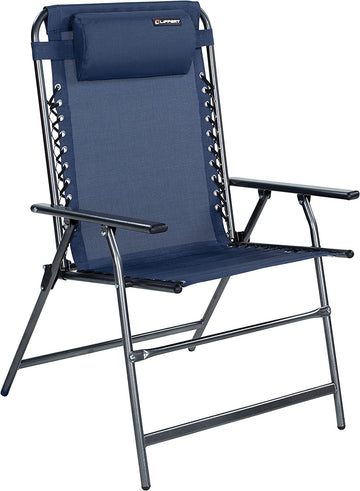 Lippert All-Weather Bungee Deck Chair with Adjustable Headrest