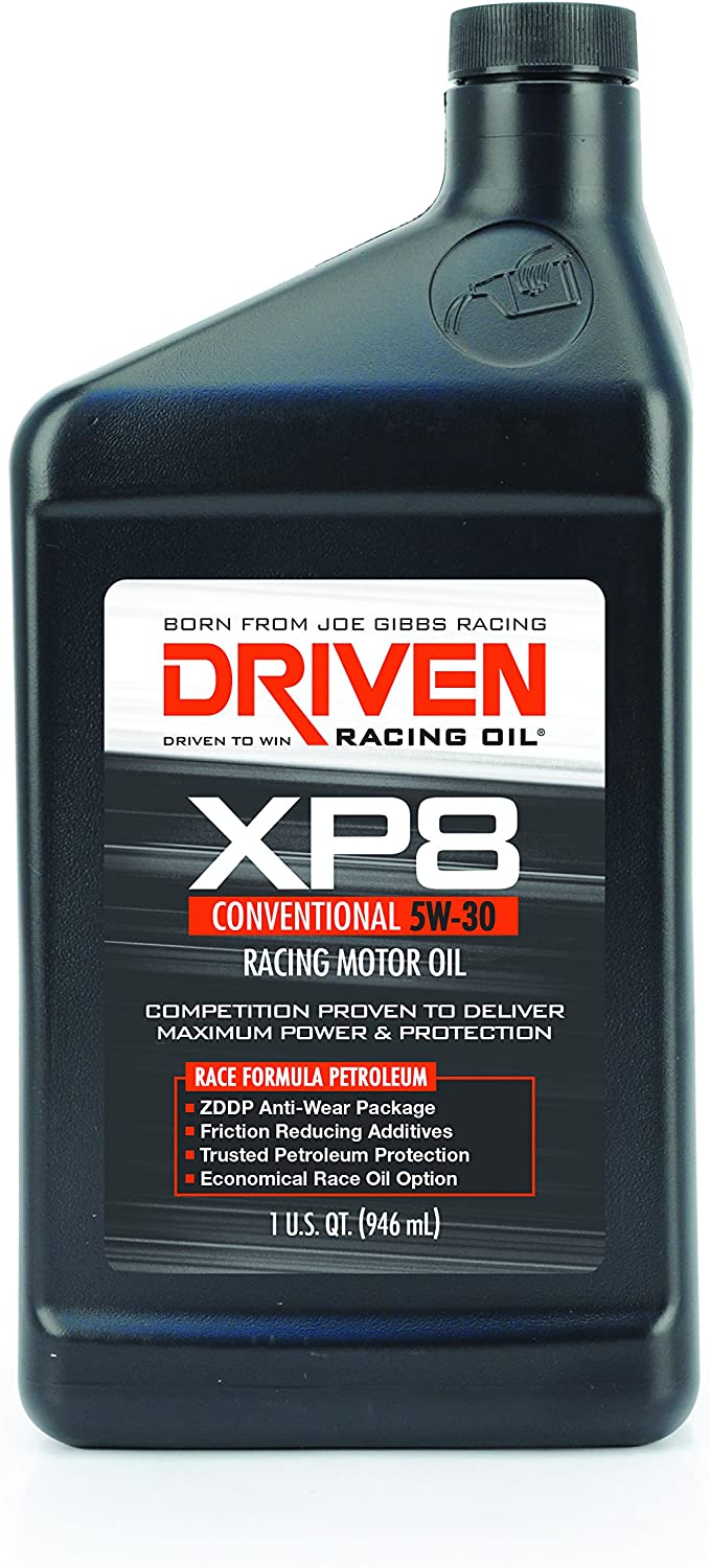 Joe Gibbs 01906 XP8 5W-30 Conventional Racing Motor Oil - 1 Quart Bottle 1 Quart (32 Ounces)