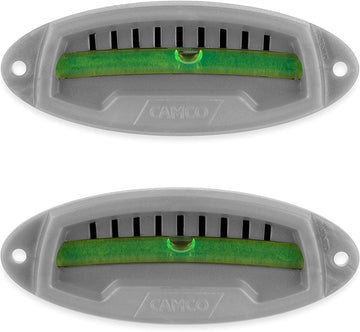 Camco 25503 Utility Trailer Level - 2 pack , White
