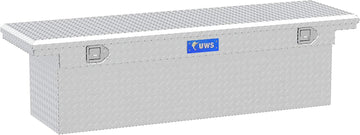 UWS TBSD-69-LP Single Lid Low Profile Deep Aluminum Toolbox with Beveled Insulated Lid Original Packaging