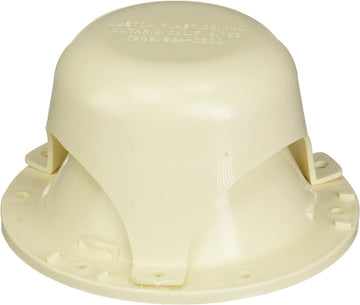 Custom Plastics 41 Colonial White Plumbing Vent