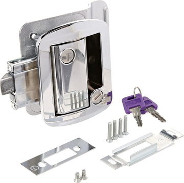 AP Products 013-572 Chrome Global Travel Trailer Entrance Lock Set