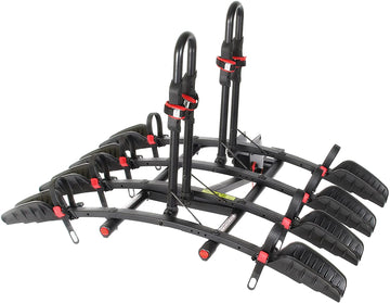 Road-Max RMBR4 Hitch Mount Tray Style 4 Bike Carrier