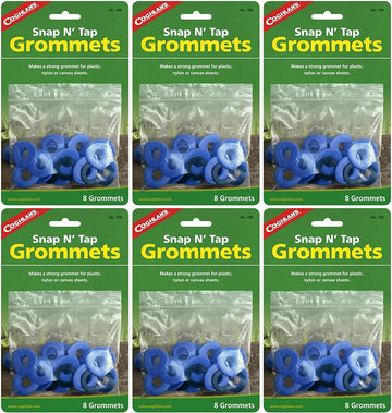 Coghlans 706 Snap -N- Tap Plastic Grommets 8 Count