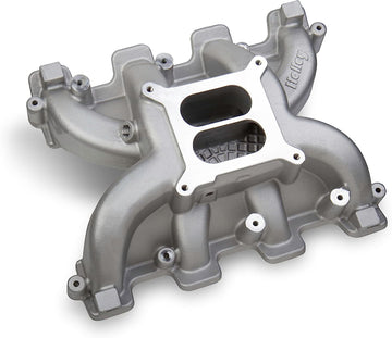 Holley 300-129 Left Side Dual Plane Mid-Rise Intake