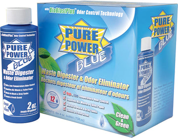 Valterra V23017 Pure Power Blue Waste Digester and Odor Eliminator - 4 oz, Pack of 6 4 Ounce (Pack of 6)