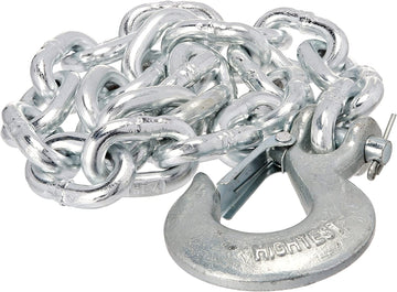 Buyers Products 11275 3/8" x 35" Safety Chain with Clevis Style Slip Hook