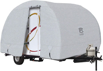 Classic Accessories 80-256-161001-00 Grey Medium PermaPro Heavy Duty R-Pod Cover