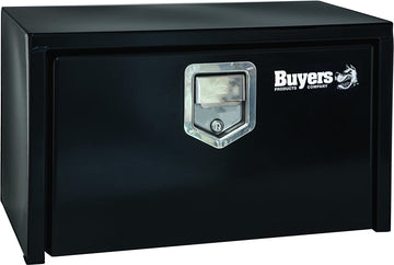 Buyers Products 1703150 Toolbox (14HX12DX24L, SST RTRY PDL, Black) 14x12x24 inches Black