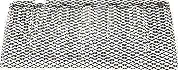 Rugged Ridge 11401.31 Gloss Black Mesh Grille Insert Screen for Jeep Wrangler JK