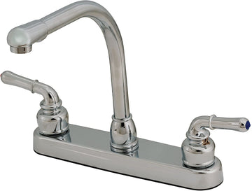 Empire Brass U-YCH800RS 8" Hi-Rise Spout Deck Faucet Chrome