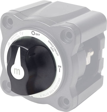 Blue Sea Systems 300 Amp m-Series Battery Switches Black Knob Switch