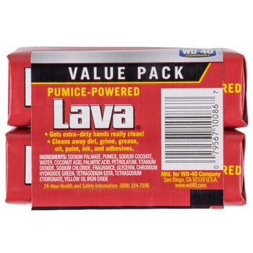 Lava Heavy-Duty Hand Cleaner with Moisturizers, Twin-Pack, 5.75 OZ