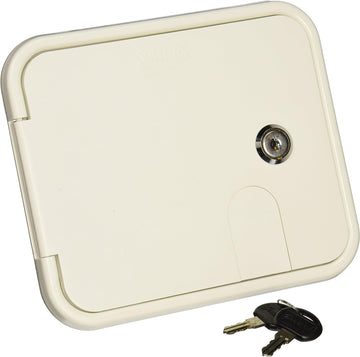 Valterra A01-2000 White Gravity/Brass City Inlet Hatch