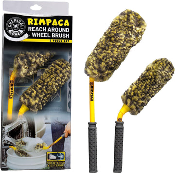 Chemical Guys ACC615 Rimpaca Reach Around Ultimate 2 Piece Wheel Brush Set (Rimpaca Wheel Cleaners) 2 Brush Set