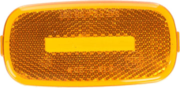 Valterra Diamond Group by DG52716VP Replacement Marker Light Lens - 4" x 2", Amber