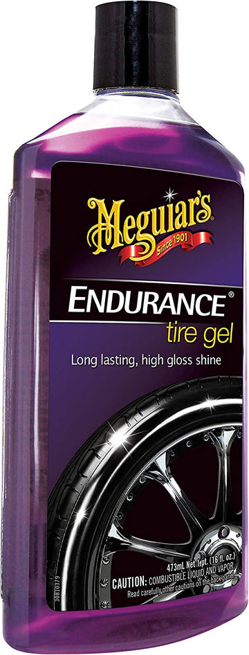 Meguiar's G7516 Endurance Tire Gel - 16 oz. Premium Tire Gel for a Lasting Glossy Shine 16 Ounce