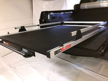 BEDSLIDE Classic (70" X 38") | 10-7038-CLS | Durable Sliding Truck Bed Cargo Organizer | Made in The USA, 1,000 lb Capacity (Silver)
