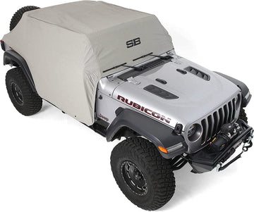 Smittybilt Water-Resistant Cab Cover with Door Flaps (Gray) - 1071