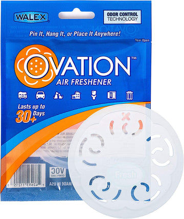 Walex OVAFFRE1 Portable Ovation Air Freshener - Fresh Scent, Pack of 1