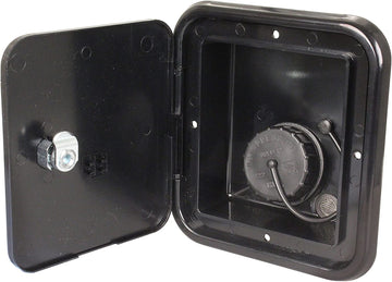 JR Products (JFE13-A) Black Key Lock Gravity Water Hatch