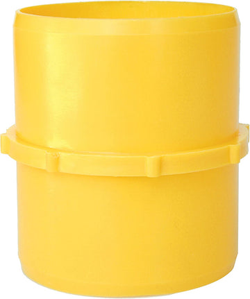 Valterra F02-2025 Yellow 3" Hose x 3" Hose Straight Hose Coupler