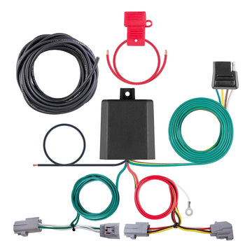 CURT 56452 Vehicle-Side Custom 4-Pin Trailer Wiring Harness, Select Toyota Highlander