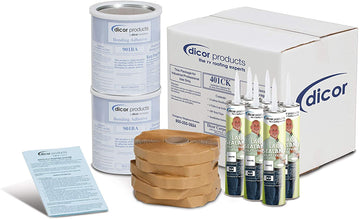 Dicor 401-CK Rv Roof Installation Kit White